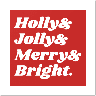 Holly & Jolly Posters and Art